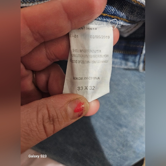 WORK-N SPORT INSOLATED JEANS MENS SIZE 33x32 - Picture 4 of 9